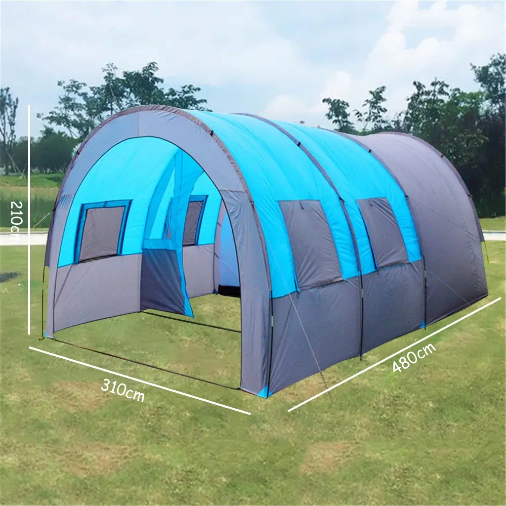 2 Persons Large Pop Up Hiking Tent Person Family Changing Room Camping Outdoor 