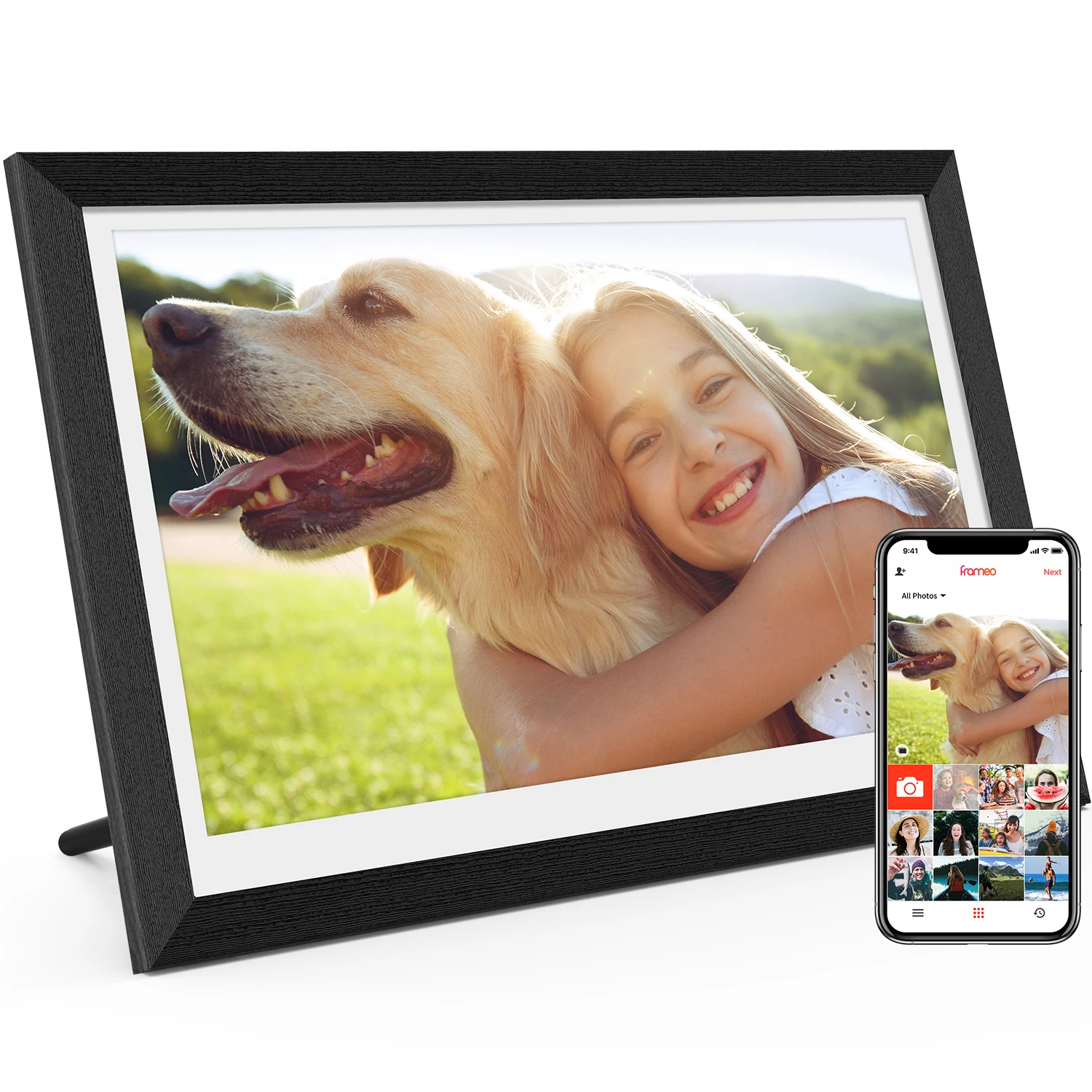 Oem Odm Factory Frameo App 15.6 Inch Frame Share Photos Videos Wifi