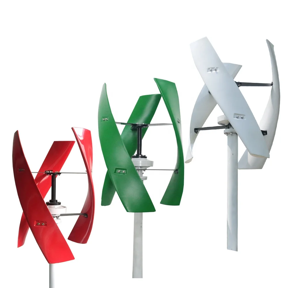 Générateur d'éolienne verticale Maglev 800 W 12 V 24 V 48 V sans bruit