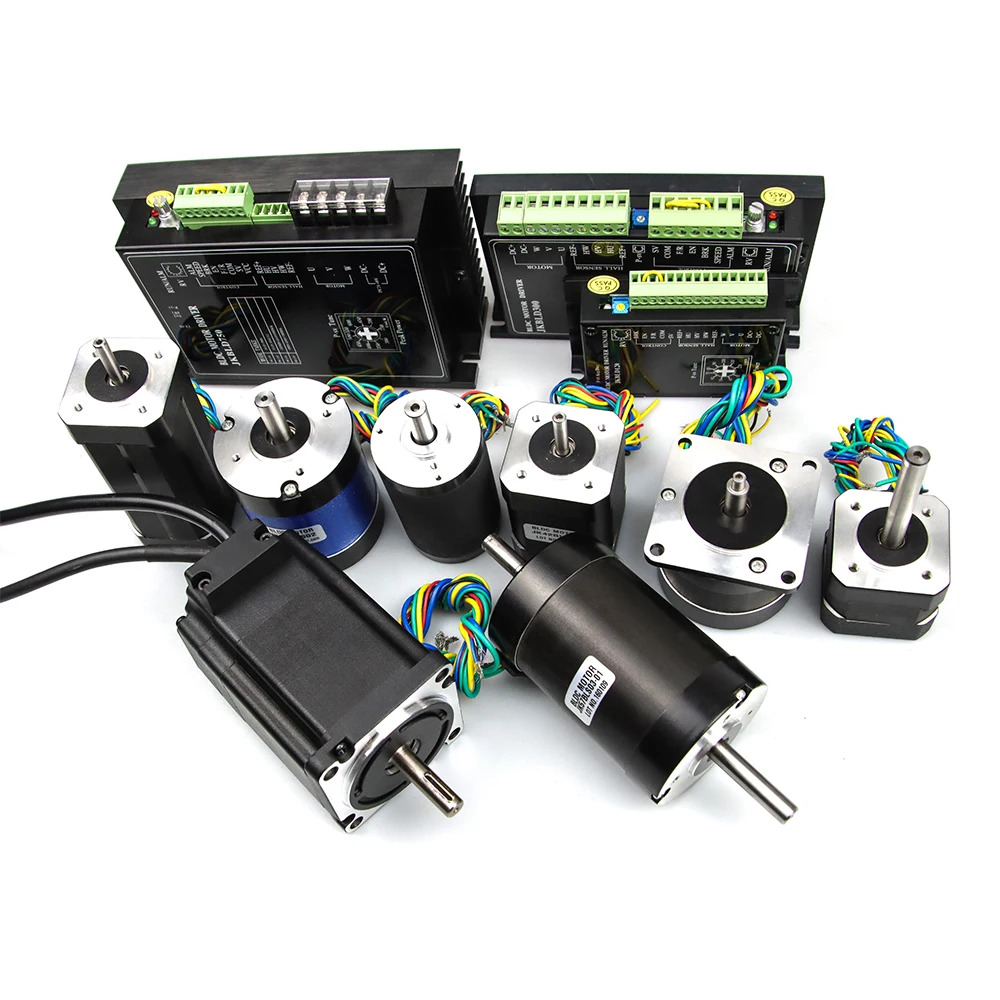 BLDC Motor with Hall Sensor 3 Phase High Torque BLDC Motor Brushless DC Motor for Electric Vehicle