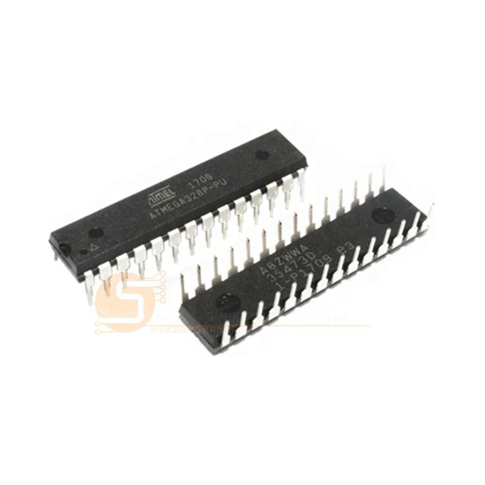 New and Original  Atmega328-Pu MCU Atmega328p ic Atmega328p Dip 28 Atmega328p Pu