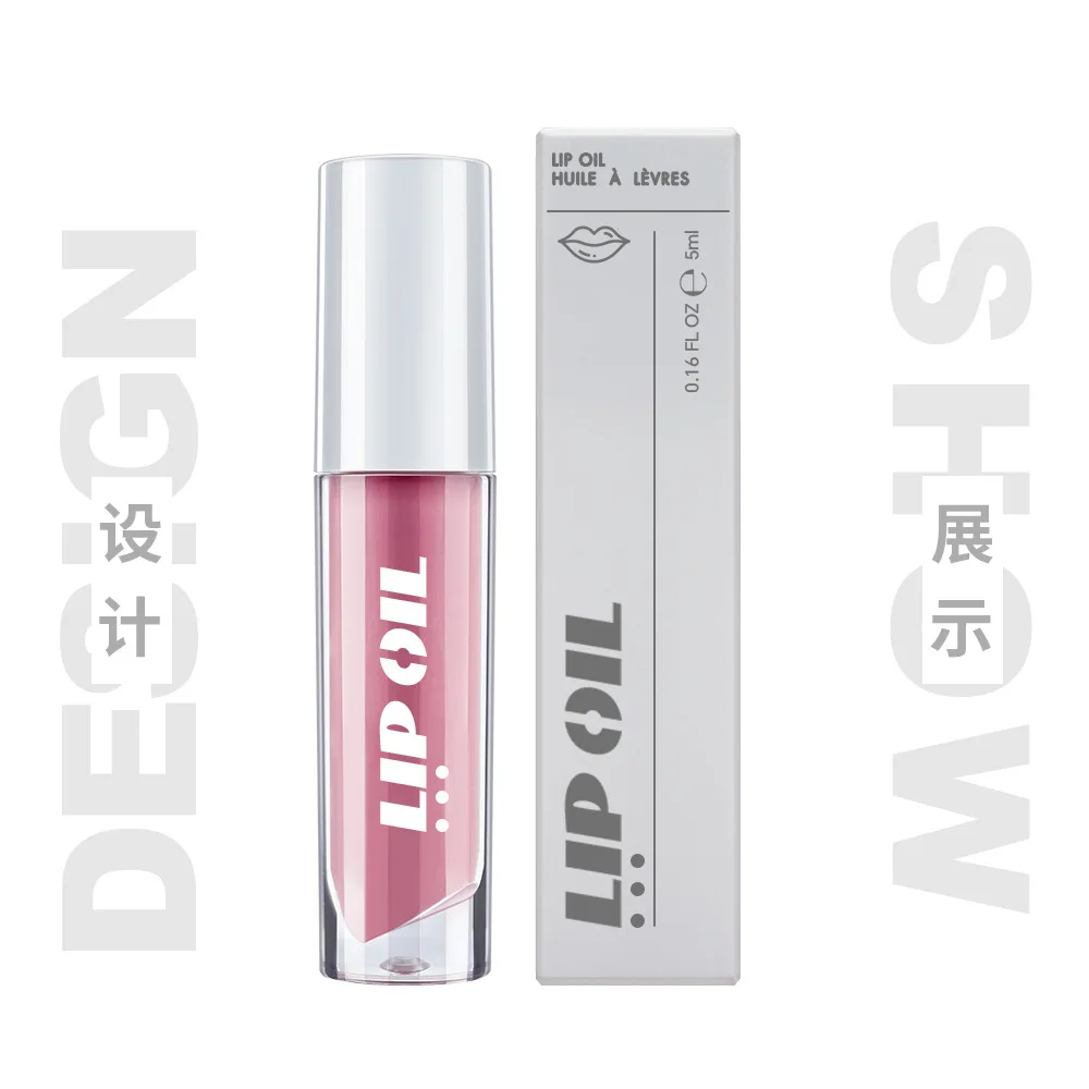 Lipgloss Set Mit 4 Transparenten Bis Rosafarbenen Tönen – Feuchtigkeitsspendendes Lippenöl Für Trockene Lippen