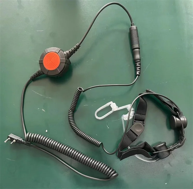 Fireman Helmet Intercom Radio Communicate Fire Fighting Station Headset Headphone Earphone Ptt Mic for Motorola Walkie Talkie