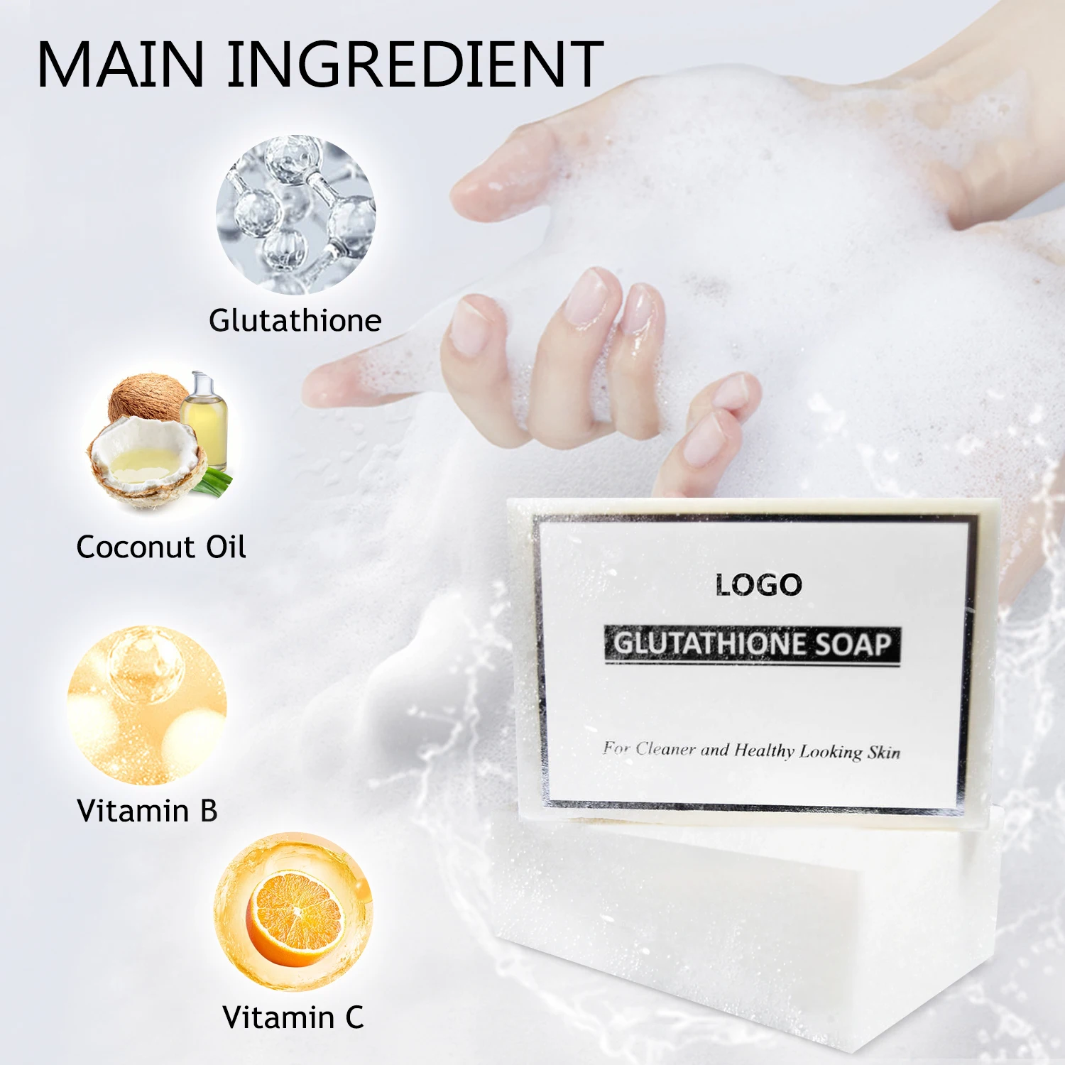 original glutathione skin whitening soap Renew Glutathione Skin Whitening Soap main image 0