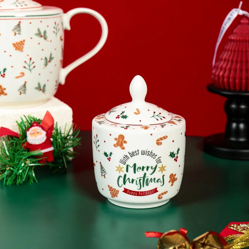 product factory supply customized porcelain ceramic tableware set cup bowl christmas dinnerware set for hotel bar and restaurant-10