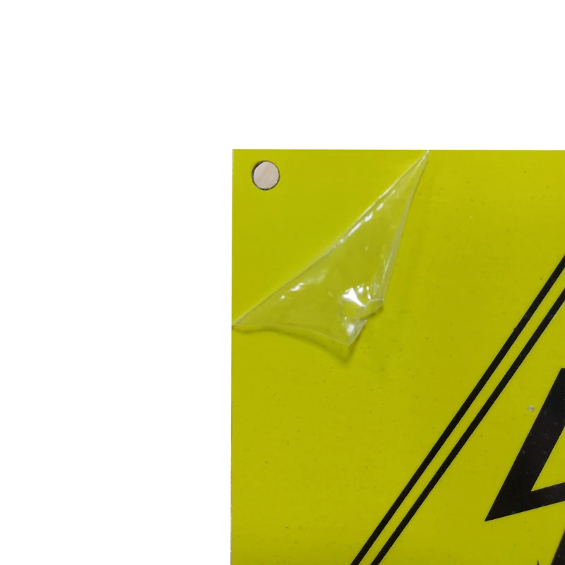 Алюминиевый или фотолюминисцентный предупреждающий знак безопасности от курения, с защитой от поражения электрическим током и тщательным риском шелкографирования