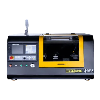 CNC210 Lathe Machine Black Box Small CNC210  CK140  CK210 Mini CNC lathe machine for school training and DIY with factory price