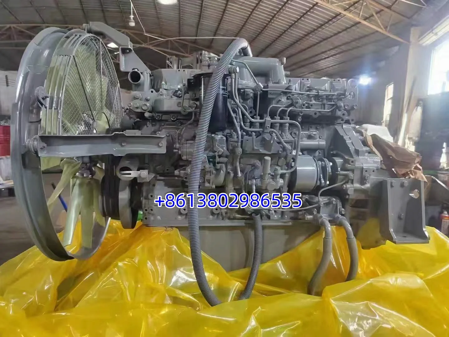 AH-6WG1XYSA-03 Diesel Engine for Excavator ZX870-3 Supercharger