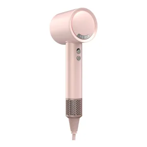 High-Speed Household Hair Dryer Intelligent Temperature Control Moisturizing Ionic Air Cylinder 11W High-Power for Dormitory Use
