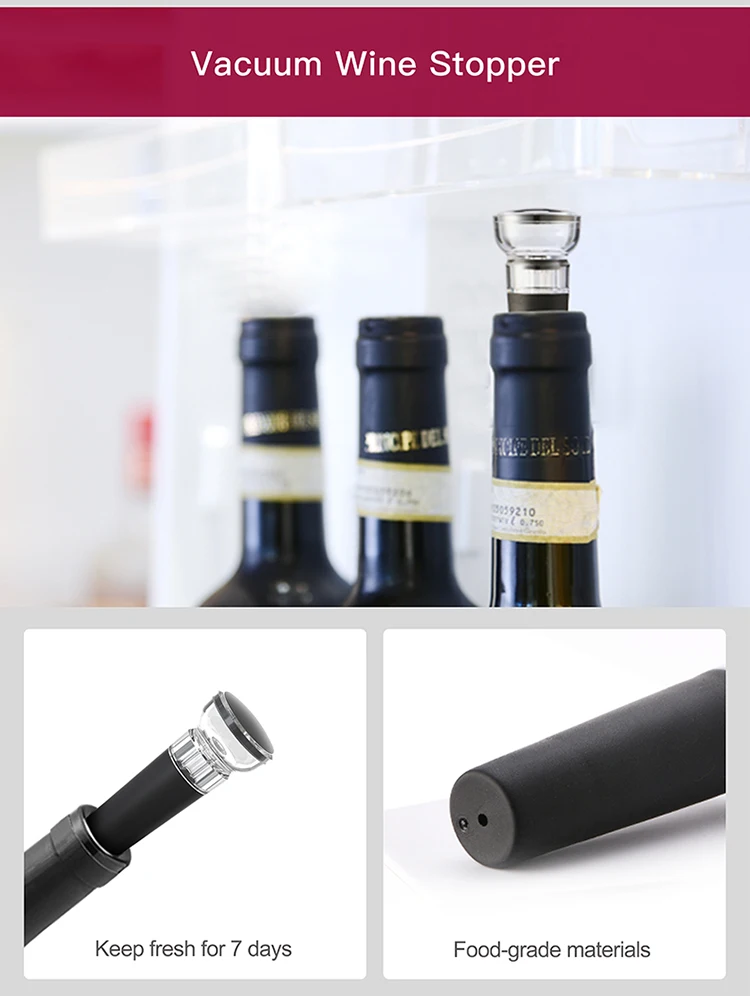 Xiaomi Manufacturer Stainless Steel Electric Corkscrew Wine Bottle ...