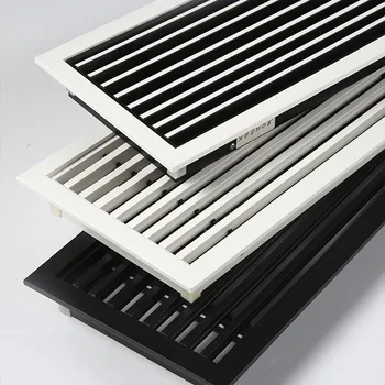 ABS Linear Air Diffuser for HVAC System Air Conditioning Grille Vent Register Floor Register