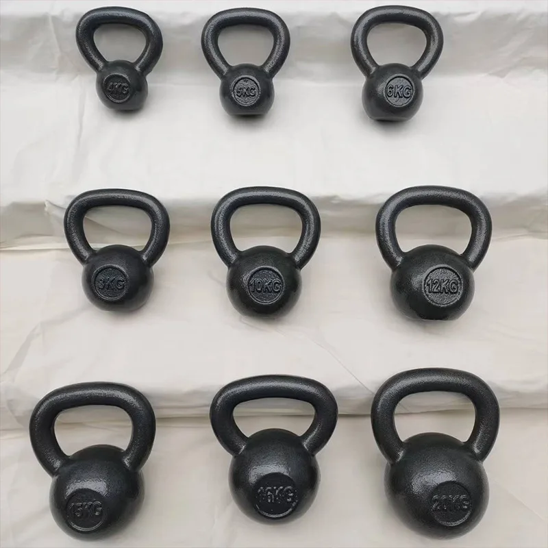 Sports Solid Steel Durable Kettlebell Slim Design for Men Women Home Use Squat product detail 1