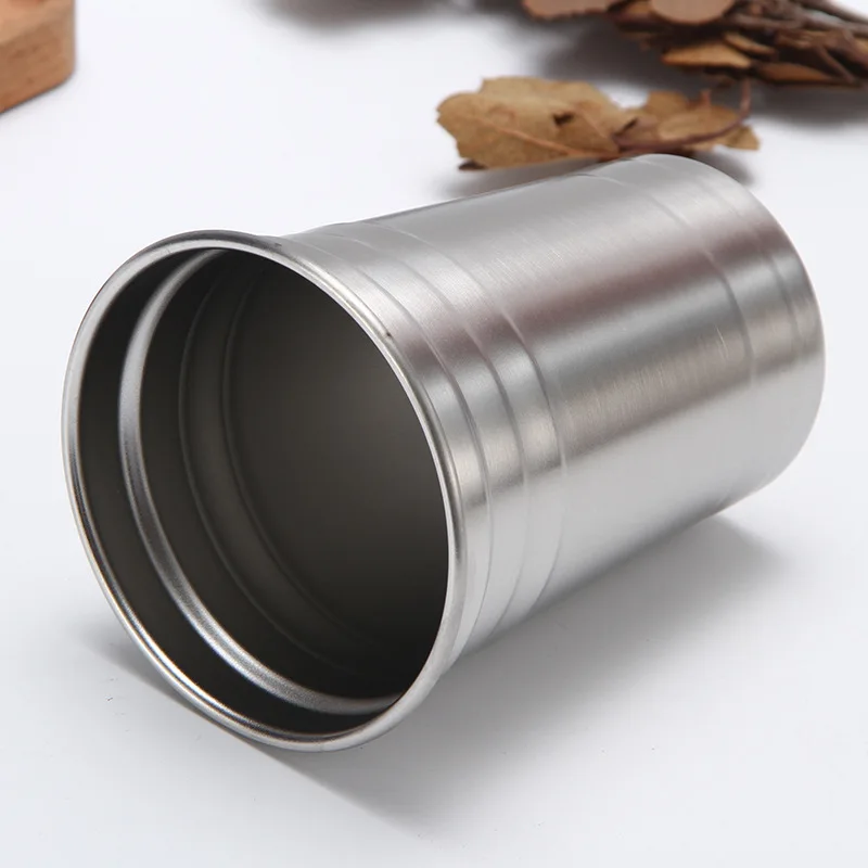 Wholesale 500ml Stainless Steel Party Cups Aluminum Drinking Pint Cups