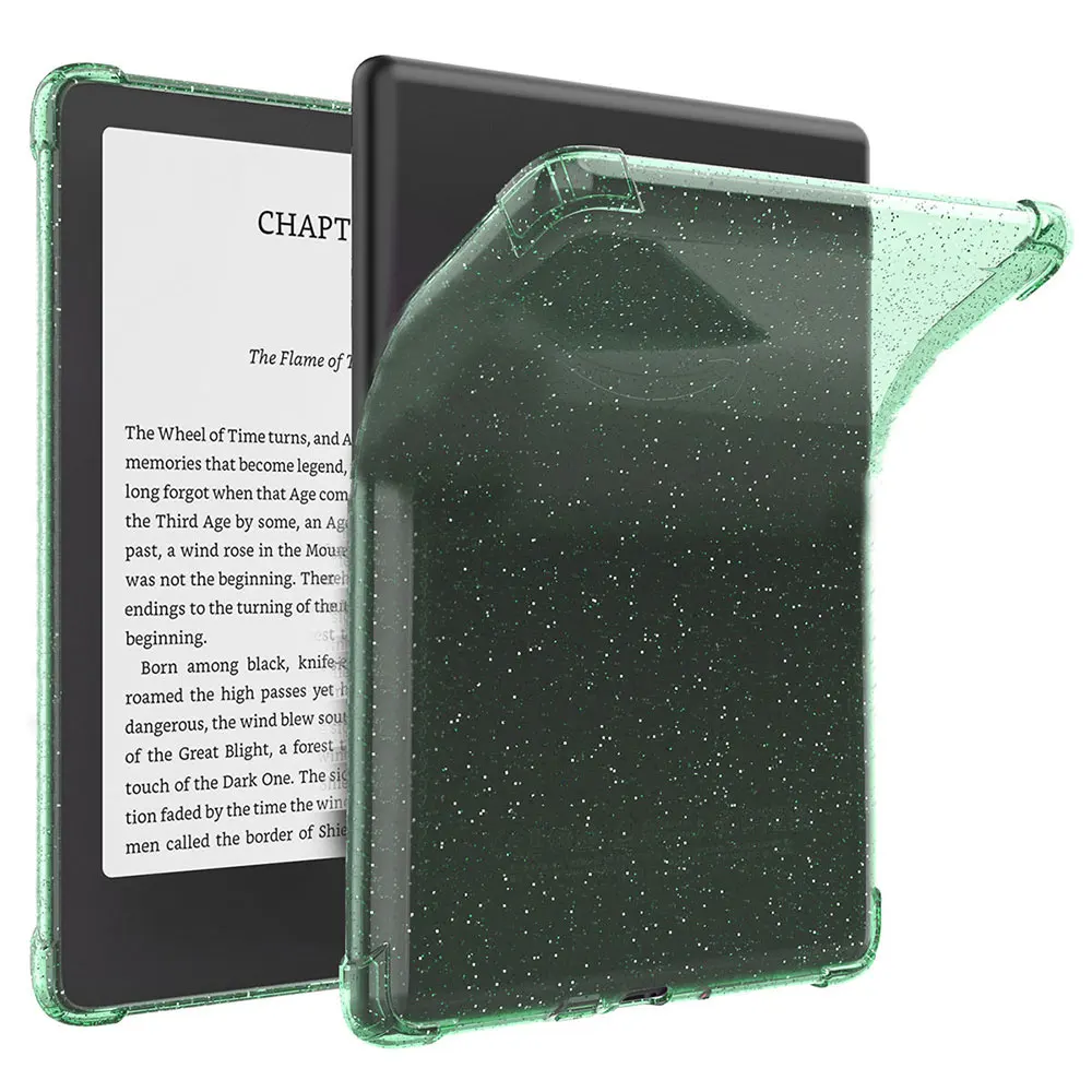 product clear tpu protective case for kindle paperwhite 12th gen scribe 2025 shockproof ultra slim anti scratch shell oem odm laudtec-8