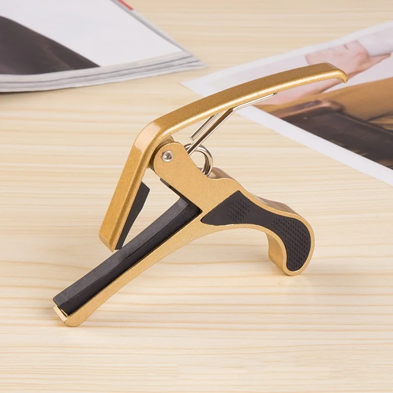 High Quality Zinc Alloy Guitar Capo Best Acoustic Shark Capo for Stringed Instruments Free Sample Available