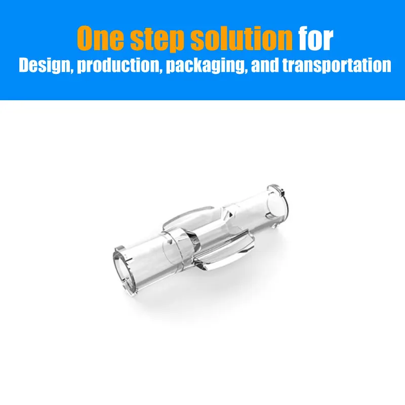 Unimaster Plastic Luer Lock Connector Syringe Adapter for Injection Treatment Use