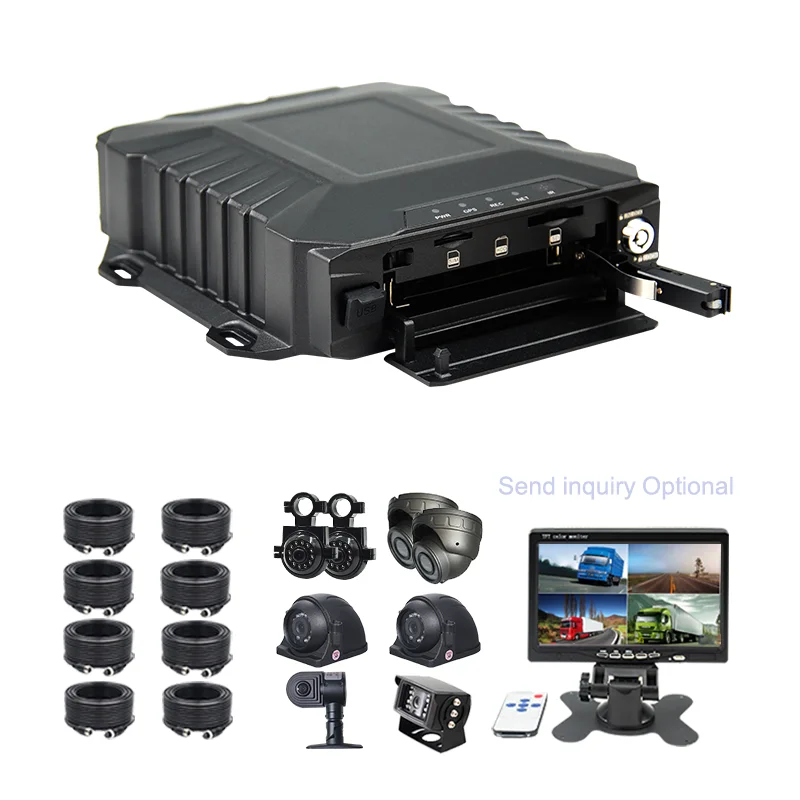 Citops Original 8ch Mobile DVR Kit 3G 1080P HDD 4G WIFI GPS Digital Video Recorder for Truck and Bus