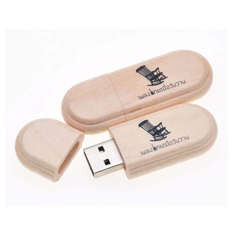 Wooden USB Drive 2.0 Memory Flash Thumb Stick GB Wood Gift Case 