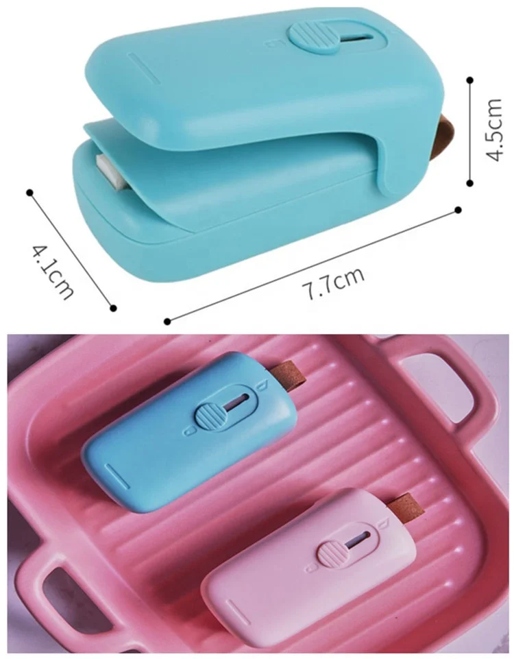 BETTER Household Handheld Sealing Packing Machine 2 in 1 Portable Mini Slide Heat Sealer