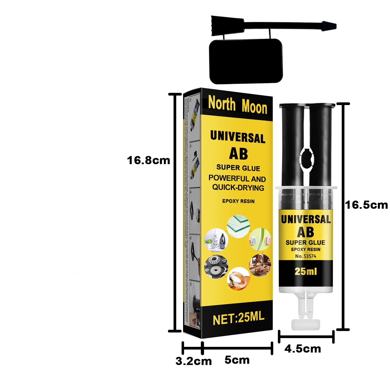 Universal Epoxy Resin Glue Clear Liquid Coating Wood Art Work Gloss