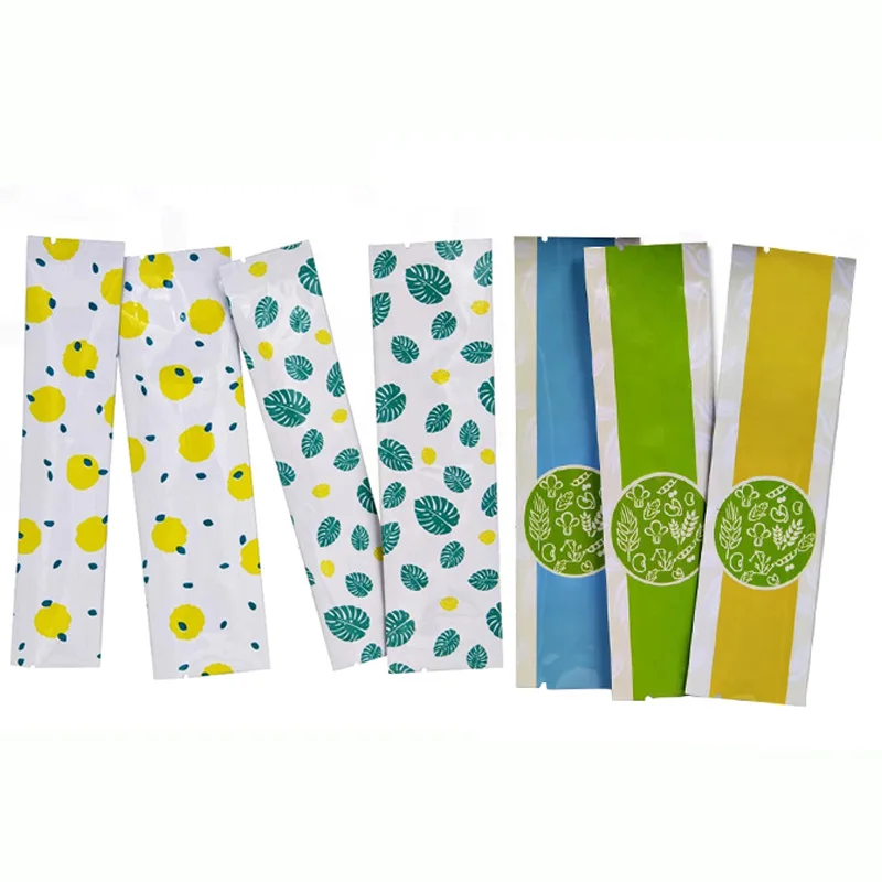 In Stock and Custom Multiple Design Plastic Aluminum Foil Instant Powder Individual Stick Packaging Sachet Bags Pouches