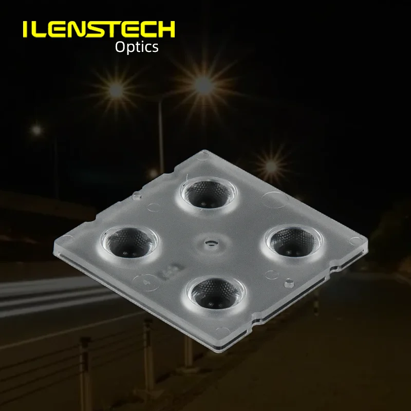 Ilens770 60 Degree Led Lens Array 2x2 for Flood Light Street Light
