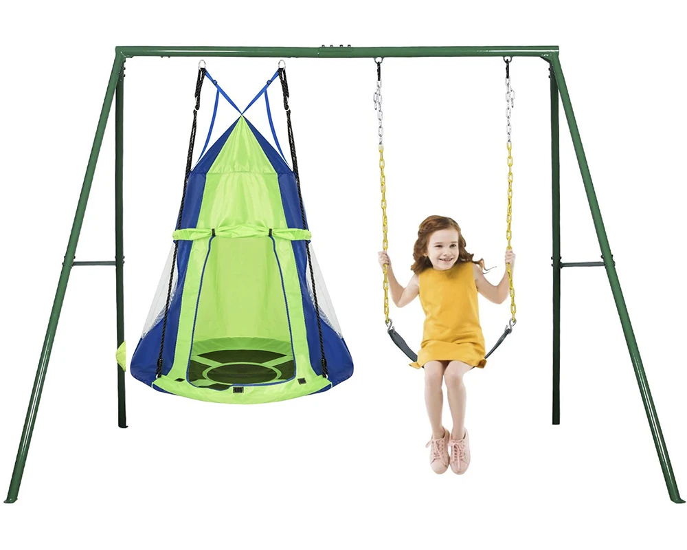 swing sets metal heavy duty