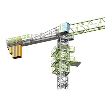 6 Ton Tower Crane Hoisting Crane for Sale Telescopic Flat Top Used Cranes