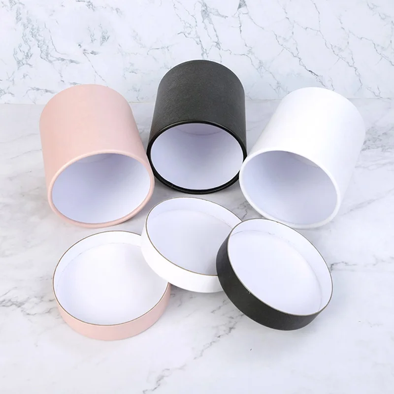 Elegant 12cm Round Cardboard Gift Boxes for Wedding & Events