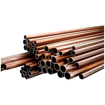High quality straight inner grooved copper tube 0.6-1.0mm 1/4 3/8inch Copper tubes/peipes
