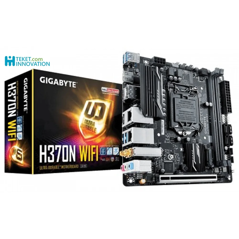 千兆字节h370n无线迷你itx主板第8代英特尔酷睿lga1151中央处理器i3 I5