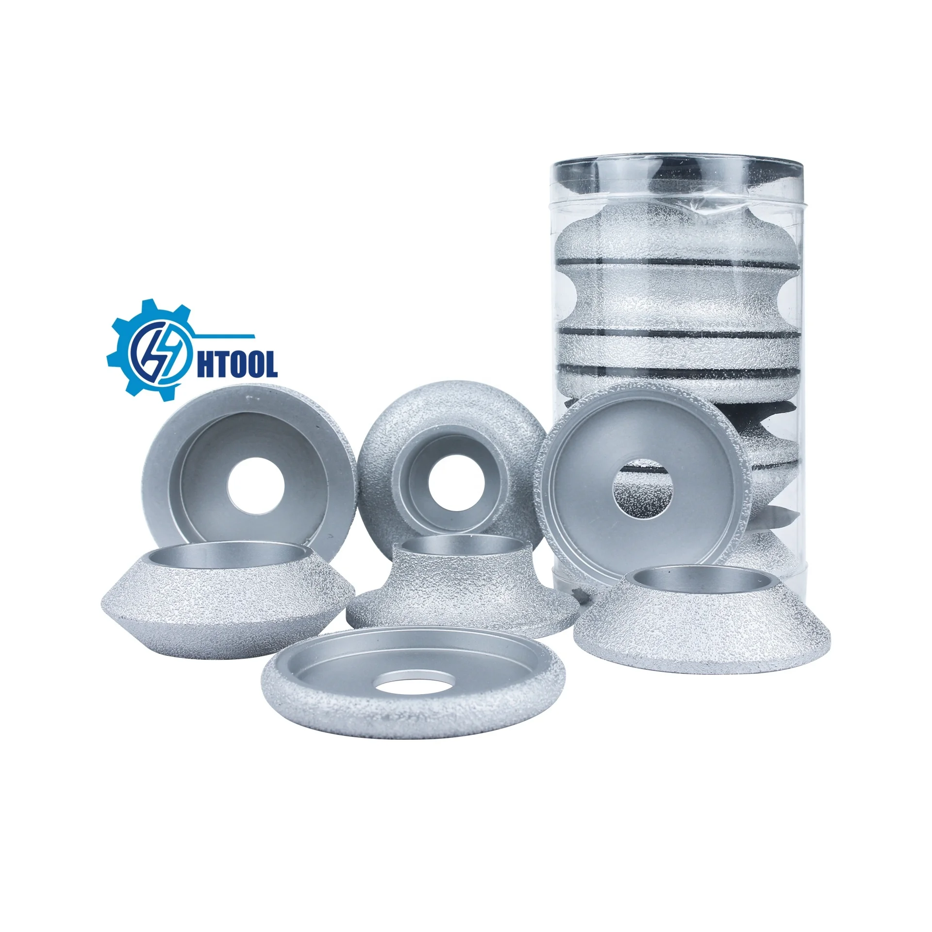 Dia 75/20mm Vacuum Brazed Diamond Grinding Wheel For Stone Marble