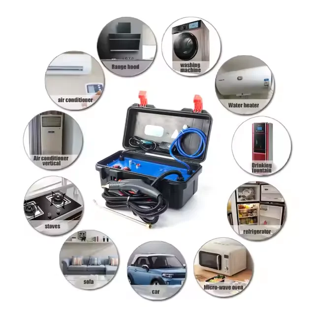 3000W Professional Electric Steam Cleaner for AC Coil & Car Engine Deep Cleaning - 3.5 Bar Handheld Steam Machine