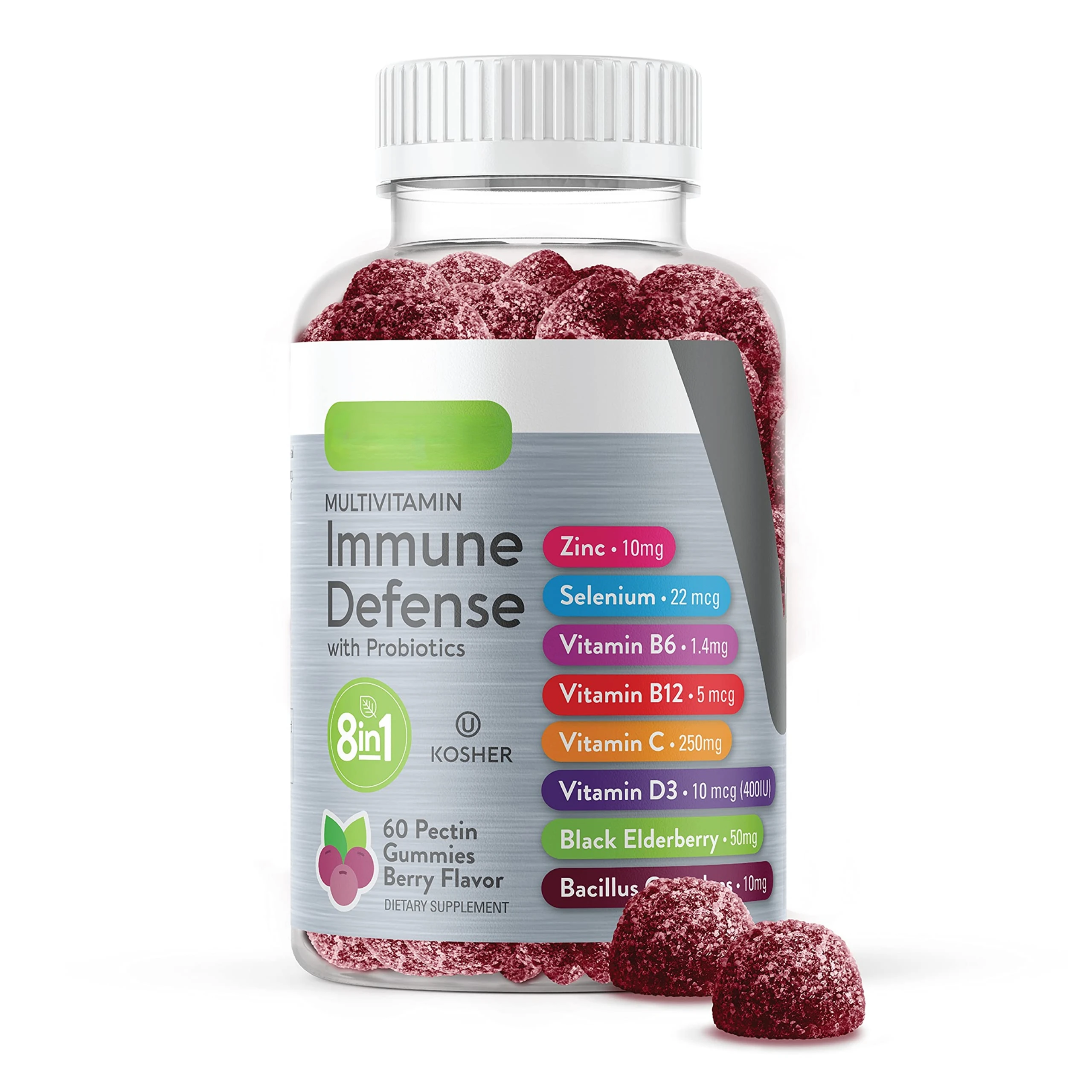 Milk Thistle Gummies 1500mg 10in1 For Liver Cleanse Detox & Repair