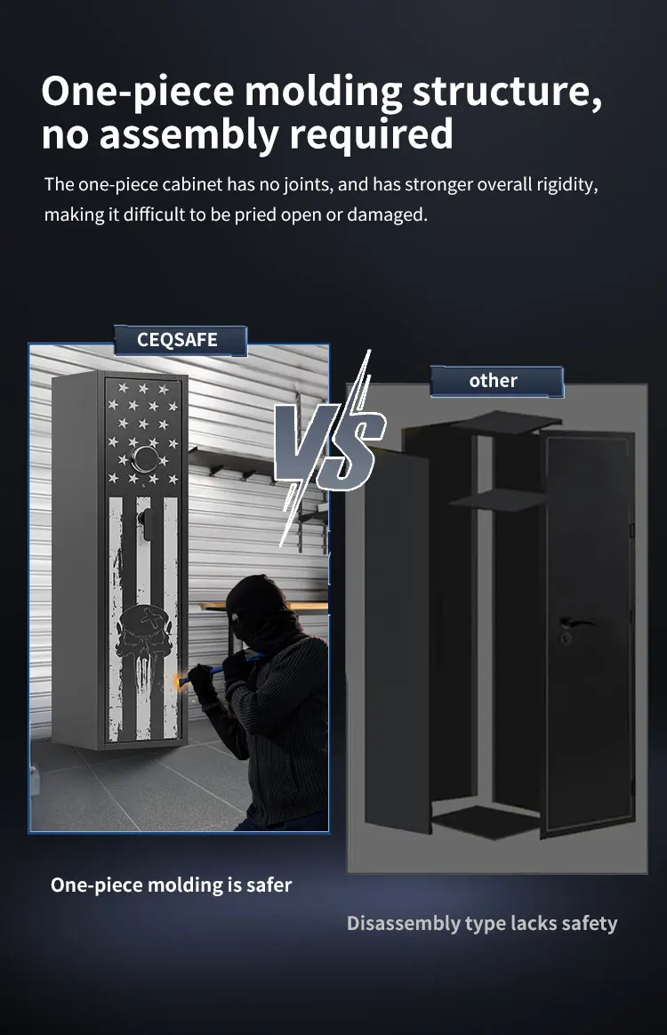 CEQSAFE China Manufacturer Hidden Digital Security Cabinet Box Gun Safe supplier