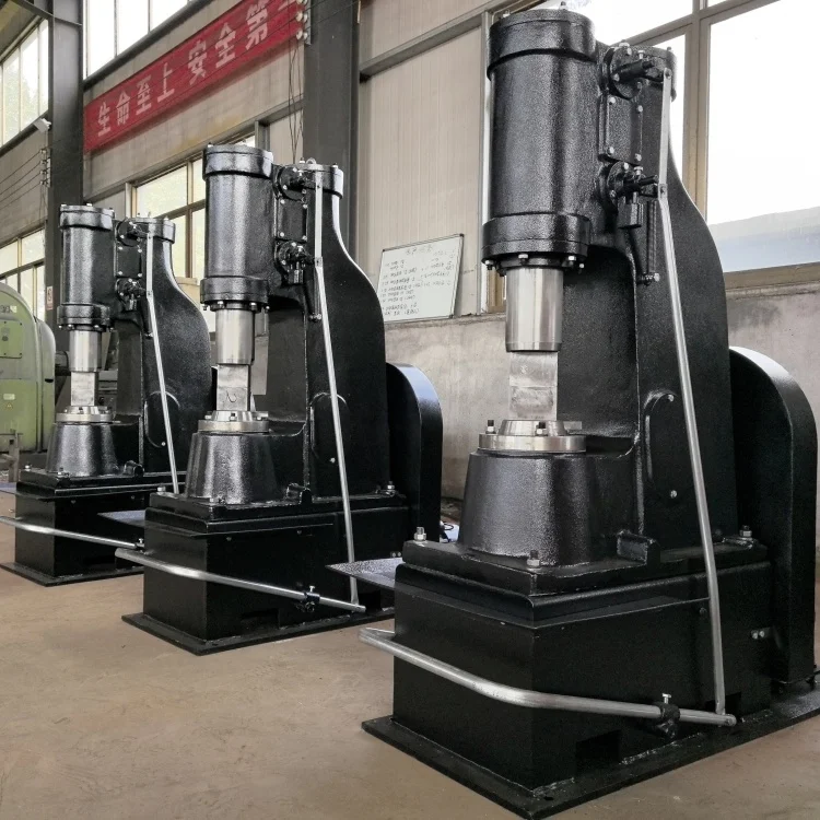 25kg Pneumatic Forging Power Hammer with Motor Air Forging Press with Core Components