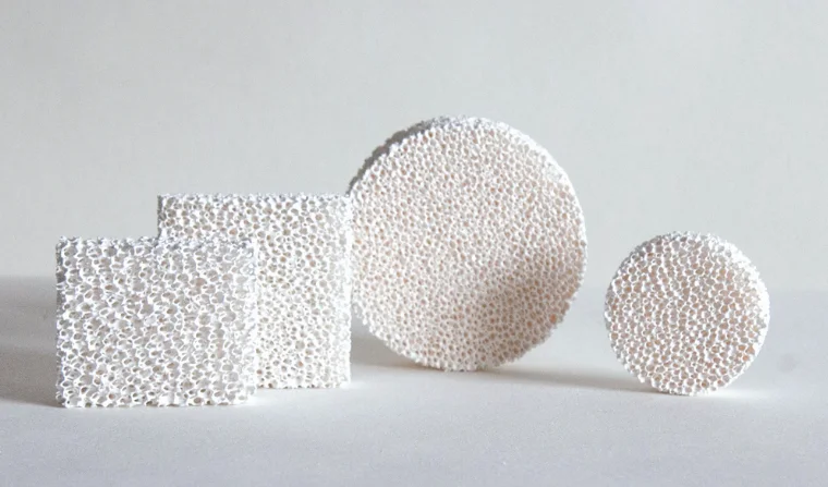 Metal Filtration Industrial Casting Porous Foam Ceramic Filter - Buy ...