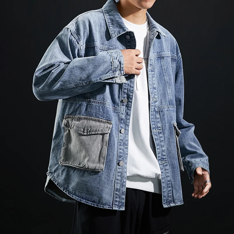 2021 Men Personality Patchwork Hip Hop 