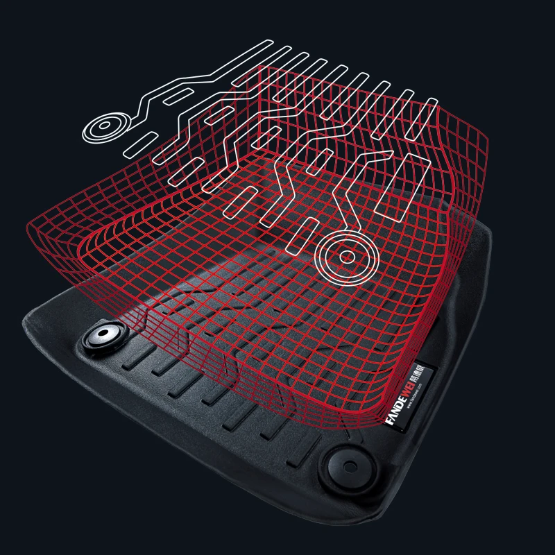 Индивидуальные 3D автомобильные коврики для Infiniti QX80, Роскошные водонепроницаемые автомобильные напольные вкладыши, защитное украшение, автомобильные аксессуары