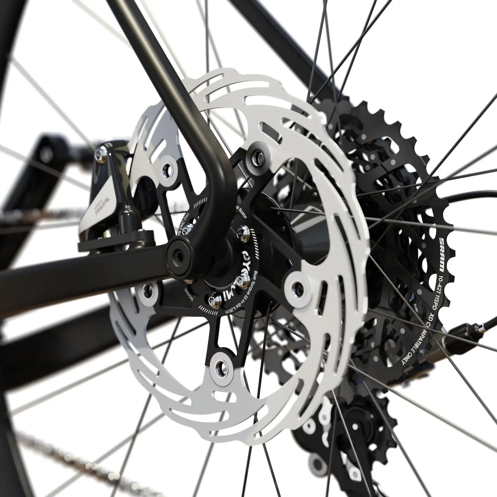 Dilwe Rotor de frein à disque universel Rotor de frein à disque de vélo 160mm Rotor de frein à