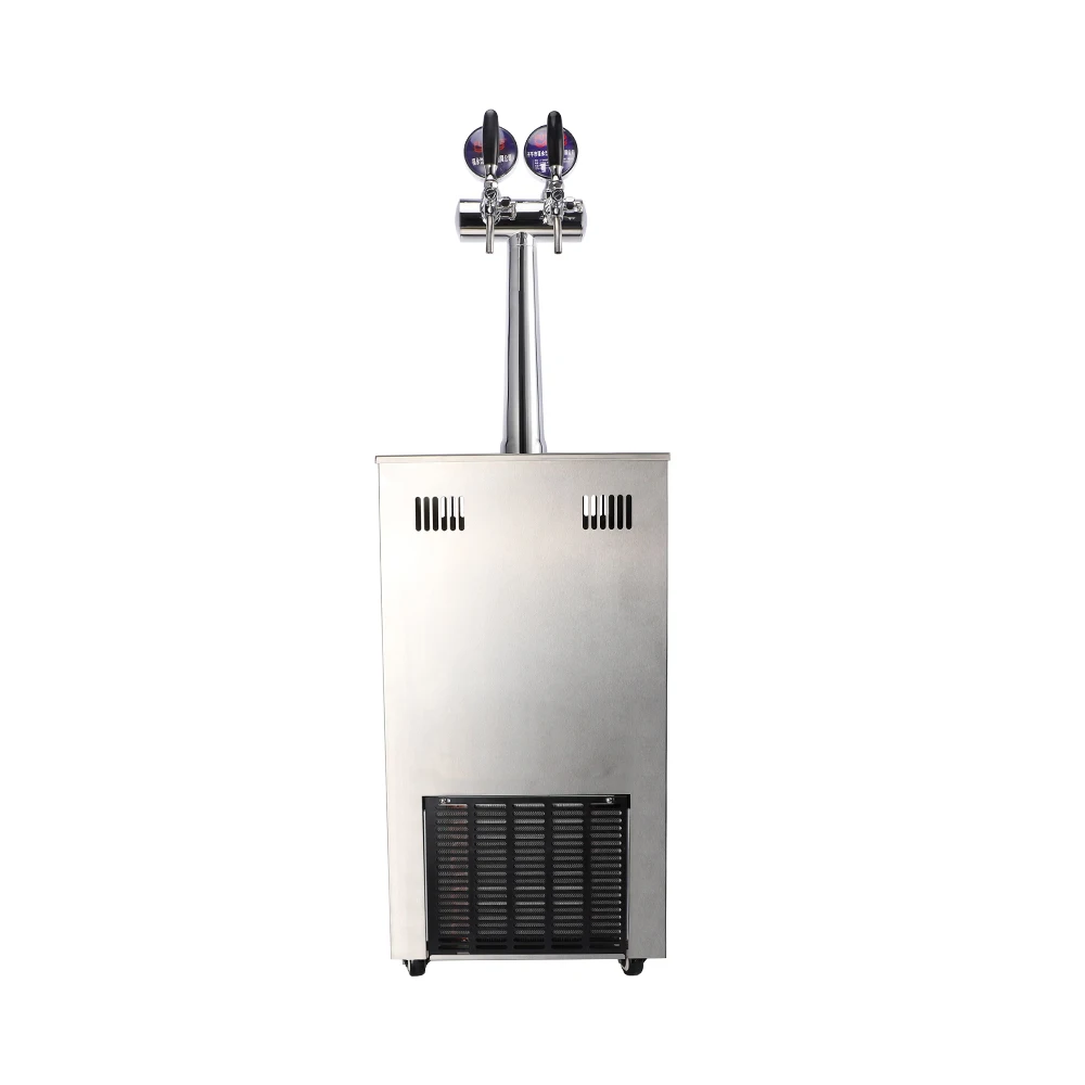 FUYONG 2022 1-2 Lines  Beer Dispenser Machine Commercial Beer Cooler Chiller for Instant Cold Draft Beer Cooler