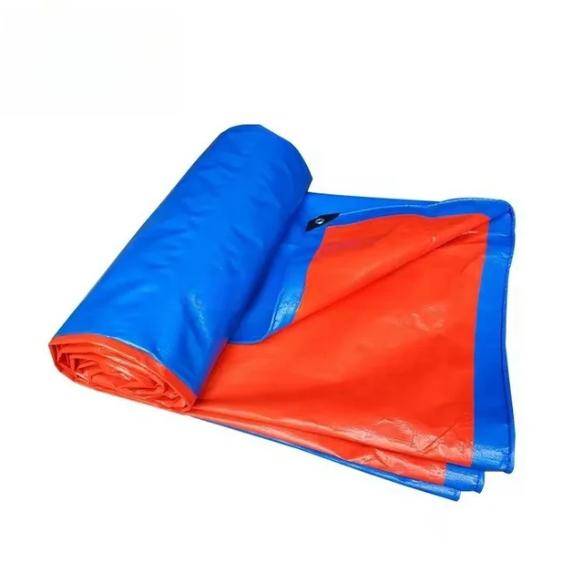 Hdpe Woven Fabric Pe Tarpaulin Sheet Waterproof Plastic Canvas For Laos Ethiopia