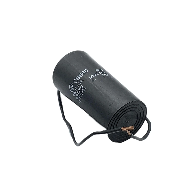CBB60 Capacitor 16uf 450v AC Motor Starting Run SH Capacitors 16mfd Microfarad Condensadores Capacitor 16uf
