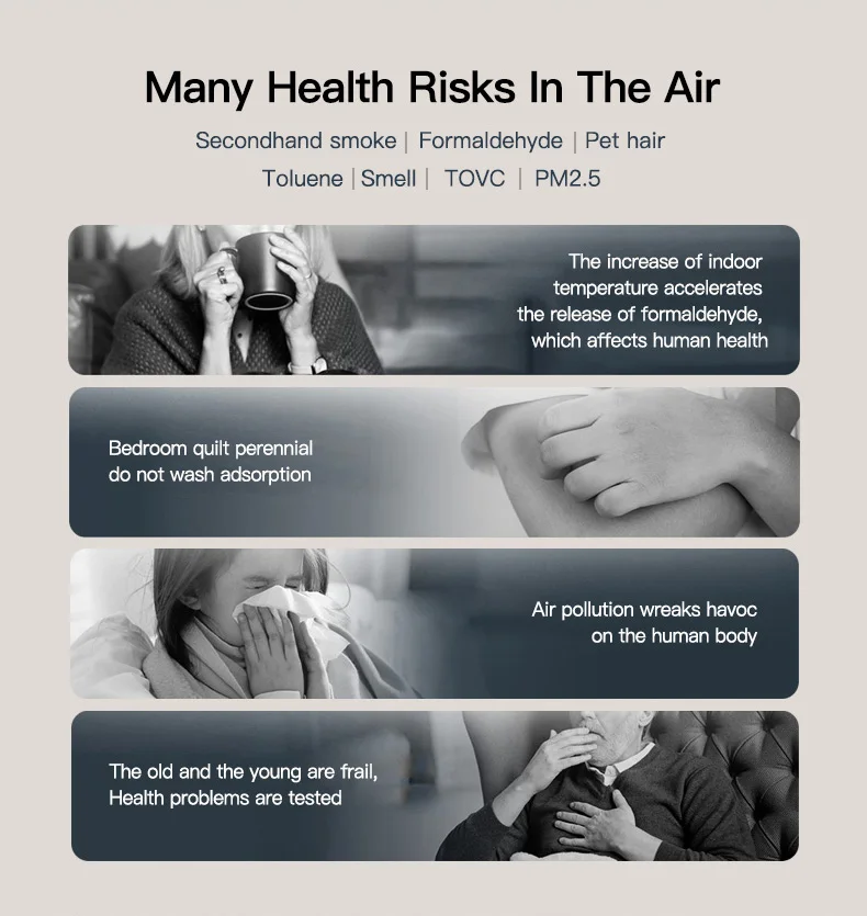 New Design Portable Cheap China Wholesale Household Air Purifier With