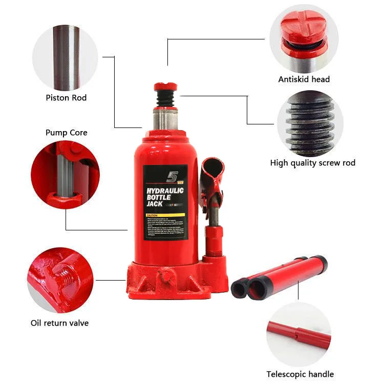 Supply Various Capacity 5 Ton Hydraulic Bottle Jack,Jacks,Car Jack Made ...