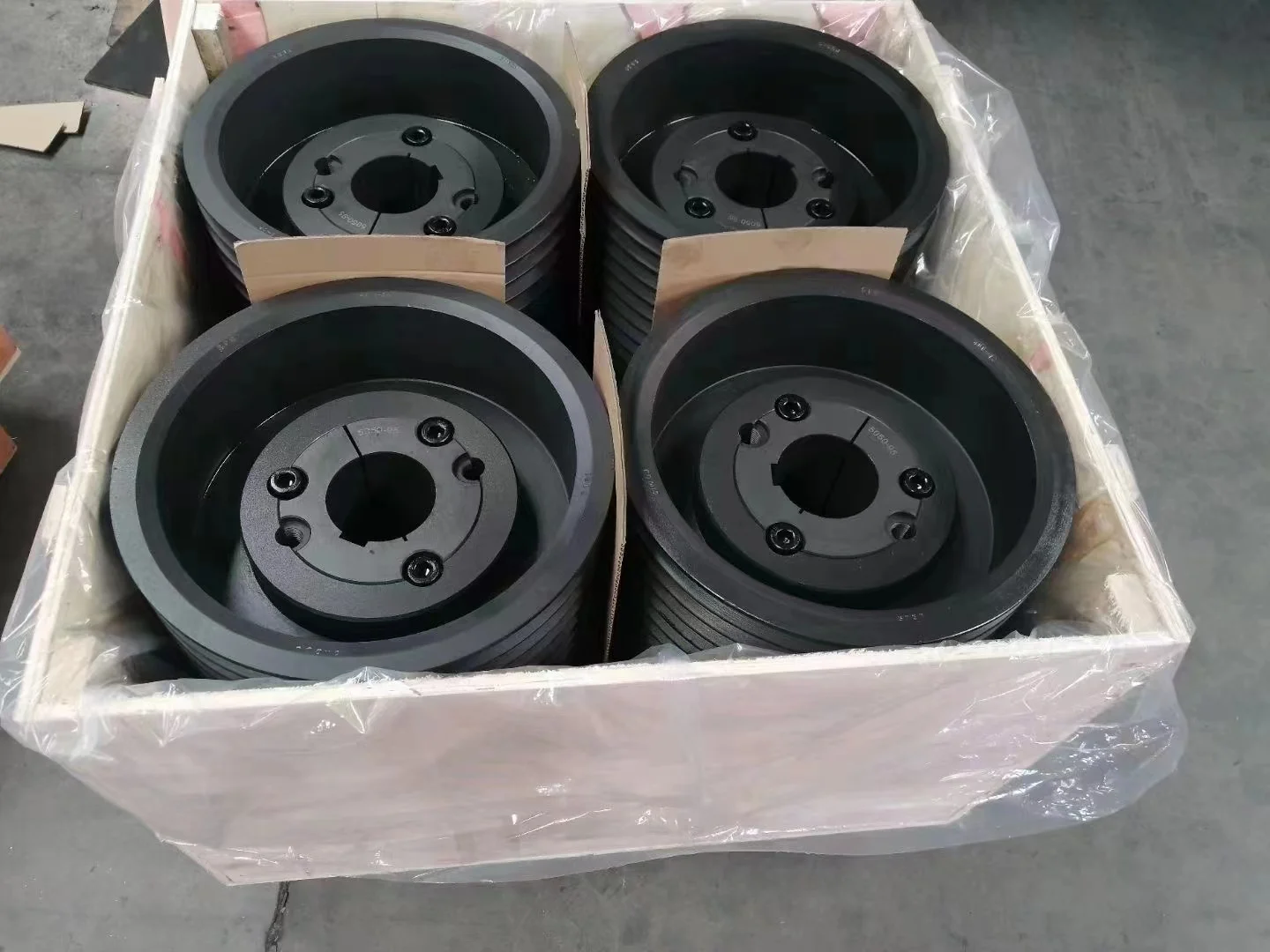 SPZ/SPA/SPB/SPC Pulley Type c Inch Single Diameter 4 Troughs Belt Pulley