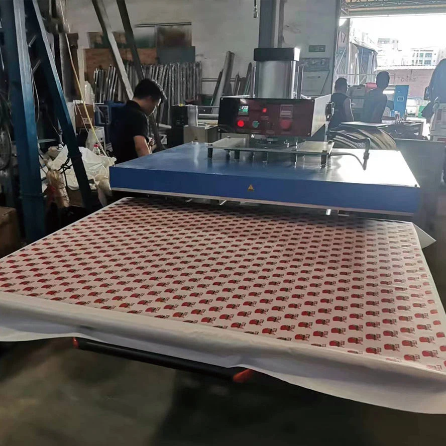 Large Format Pneumatic Single Station Heat Press Transfer Machine 100X120 80X100 60X80 50x70 38X38cm T-shirt Garment New factory