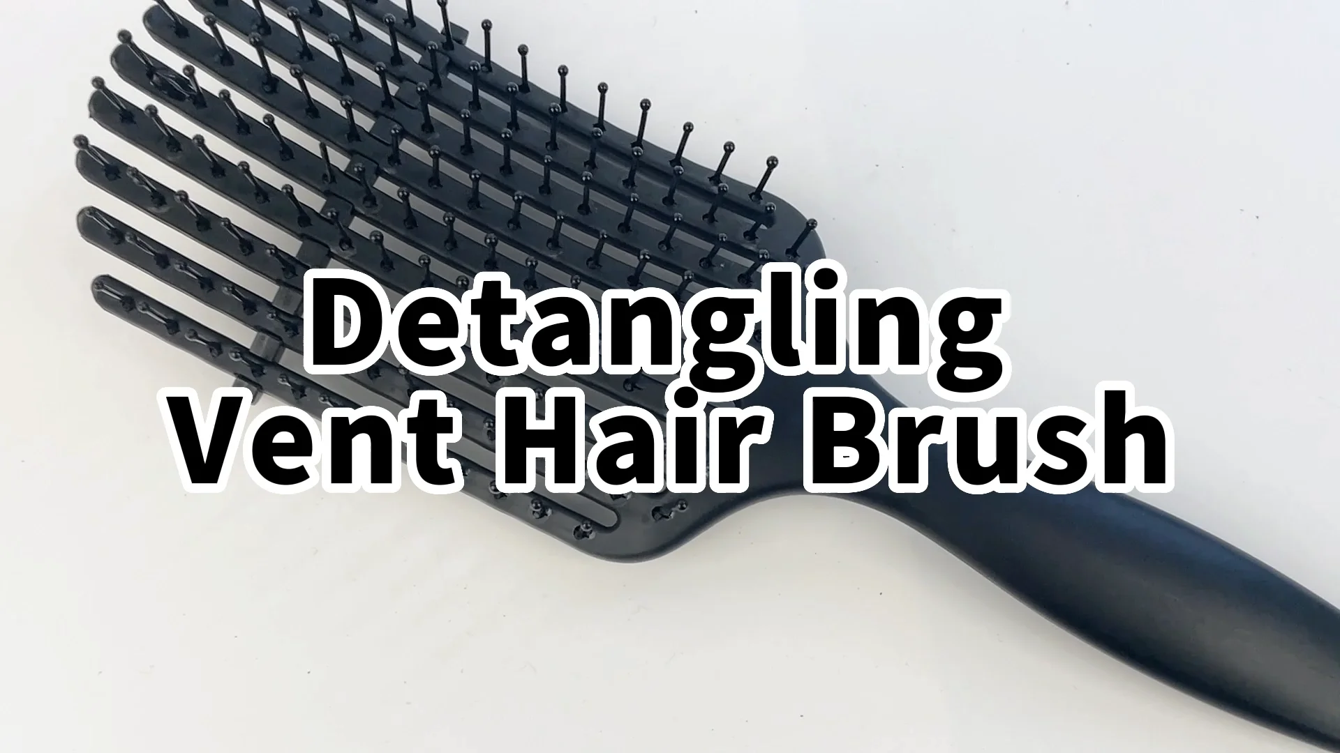 Gloway Manufacturer Oem Black Fast Blow Drying Plastic 9rows Paddle