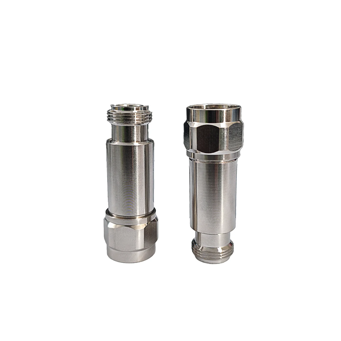 ราคาโรงงาน อะตเทนูเอเตอร์โคแอกเซียลแบบ RF สำหรับขั้วต่อ N แบบชาย-หญิง กำลัง 2 วัตต์ รองรับระบบ 3G ค่าลดทอนสัญญาณ 1, 2, 3, 5, 10, 15, 20, 25 และ 30 เดซิเบล