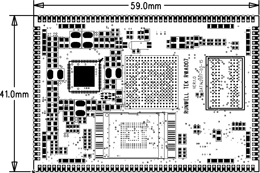 Lowest Android Solution Allwinner A33 SoM Boar WiFi USB MIPI RGB LCD 512MB 8GB For Android Intercom And Smart Home Automation
